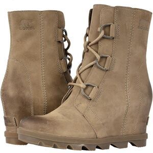 Sorel Joan of Arc wedge bootie combat boots 7.5